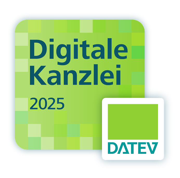 Digitale Kanzlei DATEV-Auszeichnung „Digitale Kanzlei 2025